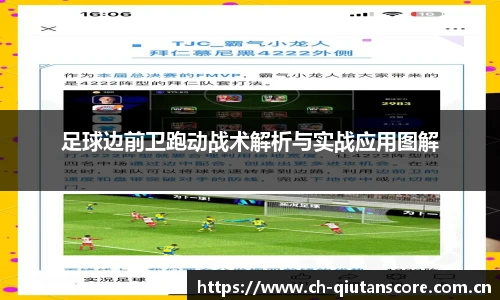 足球边前卫跑动战术解析与实战应用图解